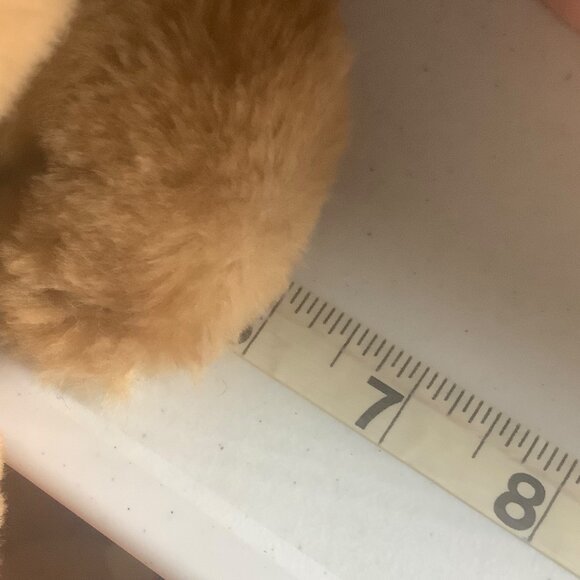 Vtg 1975 R. Dakin Teddy Bear Stuffed Plush Toy 9"x6" Standing All Four Realistic - Picture 6 of 8